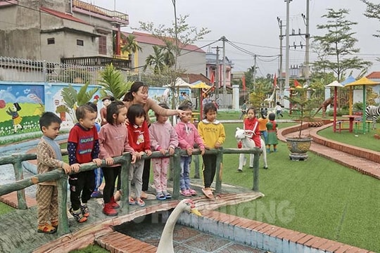 Niềm vui ở những trường chuẩn quốc gia mức độ 2